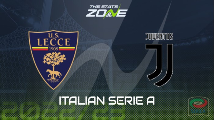 CHUTOGEL ~ Lecce vs Juventus:  Prediksi skor dan statistik pertandingan Serie A